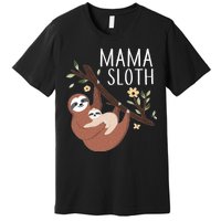 Mama Sloth Premium T-Shirt