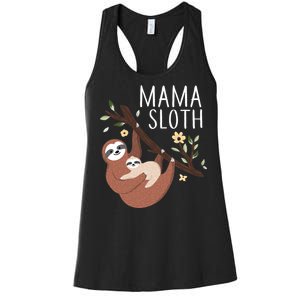 Mama Sloth Women's Racerback Tank