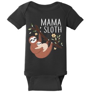 Mama Sloth Baby Bodysuit