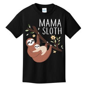 Mama Sloth Kids T-Shirt