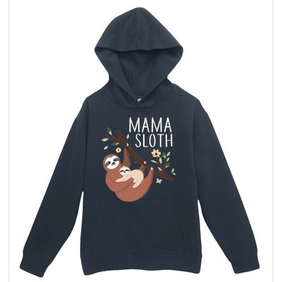 Mama Sloth Urban Pullover Hoodie