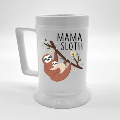 Mama Sloth Beer Stein