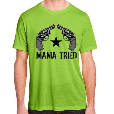 Mama Tried Gun Rights Logo Adult ChromaSoft Performance T-Shirt