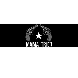 Mama Tried Gun Rights Logo Bumper Sticker