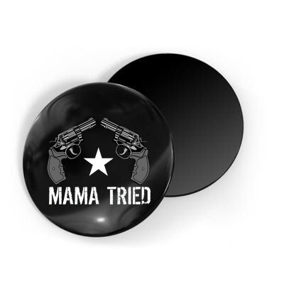 Mama Tried Gun Rights Logo Magnet