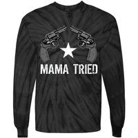 Mama Tried Gun Rights Logo Tie-Dye Long Sleeve Shirt