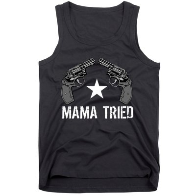 Mama Tried Gun Rights Logo Tank Top