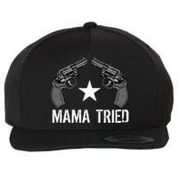 Mama Tried Gun Rights Logo Wool Snapback Cap