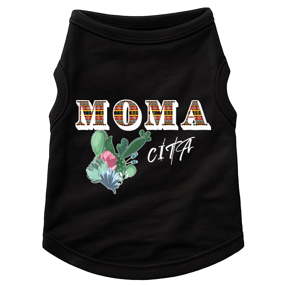 Mamacita Cinco De Mayo Cactus Fiesta Doggie Tank