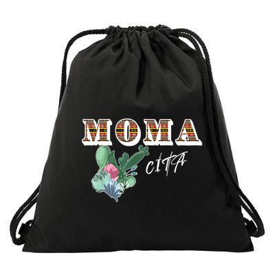Mamacita Cinco De Mayo Cactus Fiesta Drawstring Bag