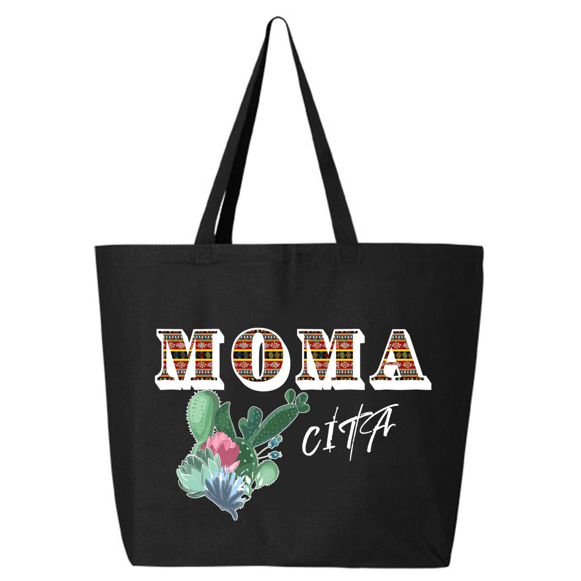Mamacita Cinco De Mayo Cactus Fiesta 25L Jumbo Tote