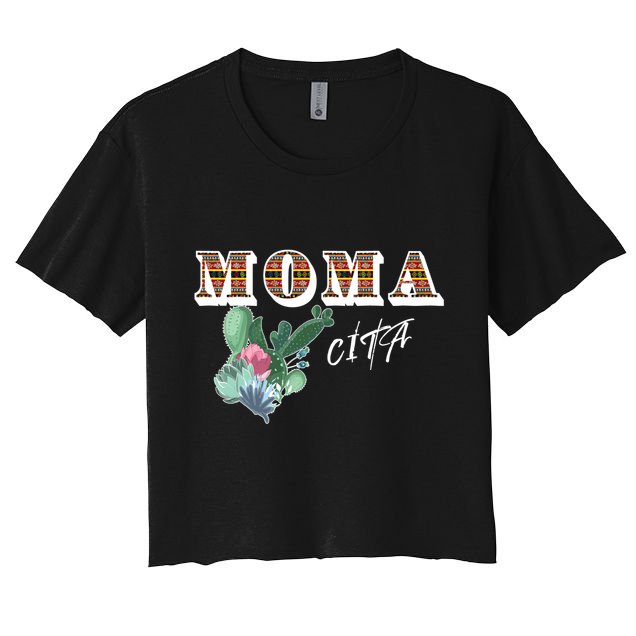 Mamacita Cinco De Mayo Cactus Fiesta Crop Top