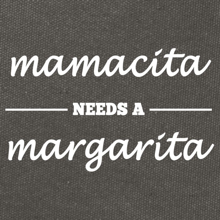 Mamacita Needs A Margarita Cotton Canvas Backpack