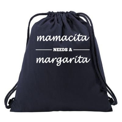 Mamacita Needs A Margarita Drawstring Bag