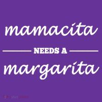 Mamacita Needs A Margarita Women's V-Neck T-Shirt