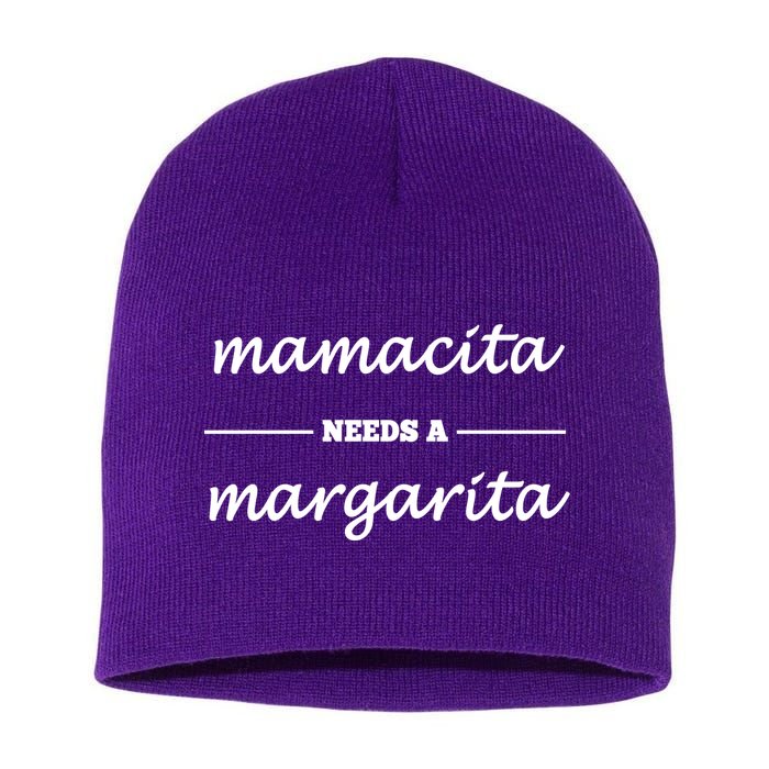 Mamacita Needs A Margarita Short Acrylic Beanie