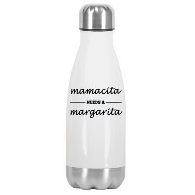 Mamacita Needs A Margarita Stainless Steel Insulated Water Bottle