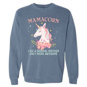 Mamacorn Like A Normal Mother Only More Awesome Garment-Dyed Sweatshirt