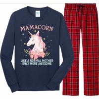 Mamacorn Like A Normal Mother Only More Awesome Long Sleeve Pajama Set