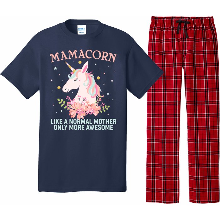 Mamacorn Like A Normal Mother Only More Awesome Pajama Set