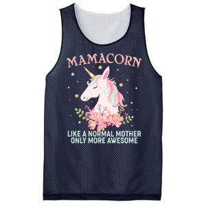 Mamacorn Like A Normal Mother Only More Awesome Mesh Reversible Basketball Jersey Tank