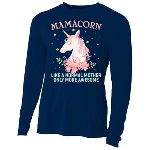 Mamacorn Like A Normal Mother Only More Awesome Cooling Performance Long Sleeve Crew