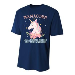 Mamacorn Like A Normal Mother Only More Awesome Performance Sprint T-Shirt