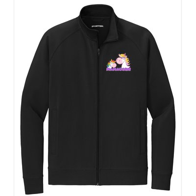 Mamacorn Mom Unicorn Stretch Full-Zip Cadet Jacket