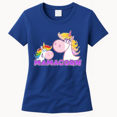 Mamacorn Mom Unicorn Womens T-Shirt