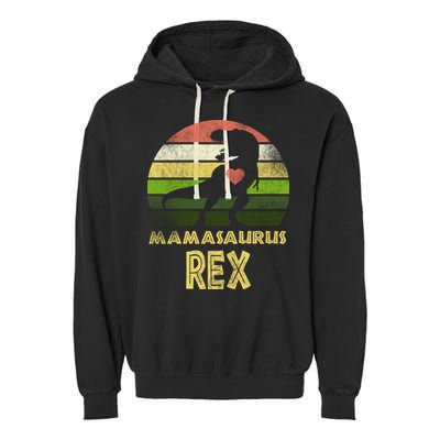 Mamasaurus Rex Garment-Dyed Fleece Hoodie
