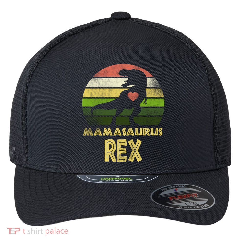 Mamasaurus Rex Flexfit Unipanel Trucker Cap