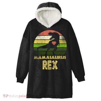 Mamasaurus Rex Hooded Wearable Blanket