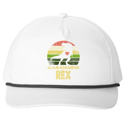 Mamasaurus Rex Snapback Five-Panel Rope Hat