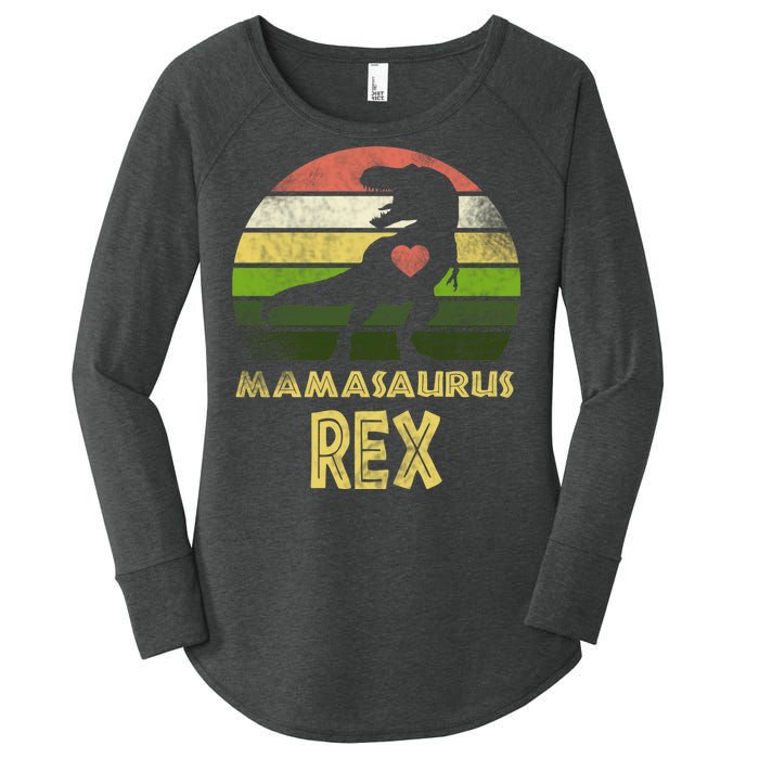 Mamasaurus Rex Women's Perfect Tri Tunic Long Sleeve Shirt