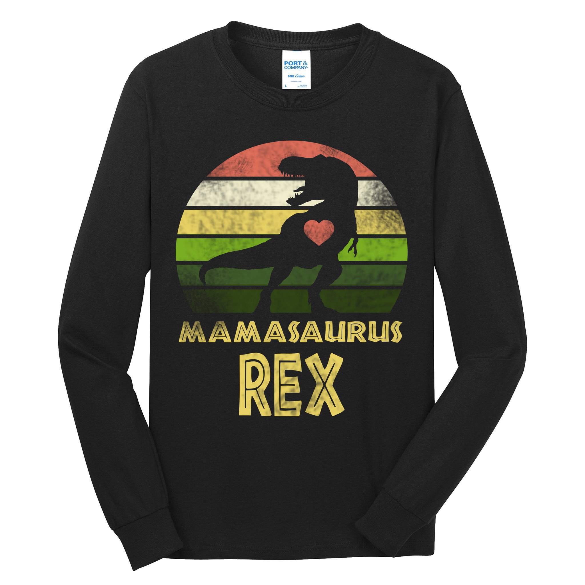 Mamasaurus Rex Tall Long Sleeve T-Shirt