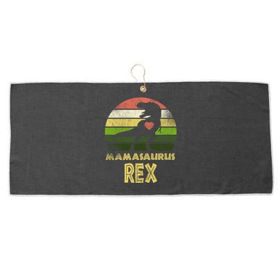 Mamasaurus Rex Large Microfiber Waffle Golf Towel