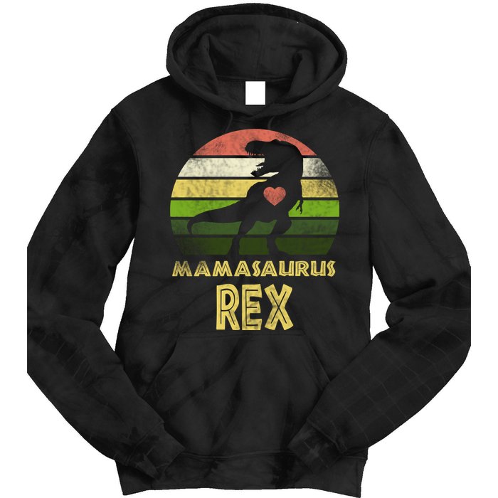 Mamasaurus Rex Tie Dye Hoodie