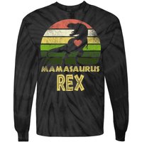 Mamasaurus Rex Tie-Dye Long Sleeve Shirt