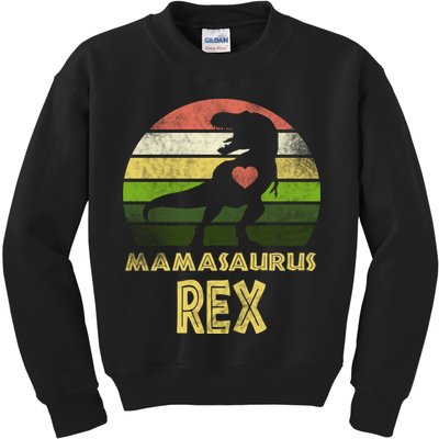Mamasaurus Rex Kids Sweatshirt
