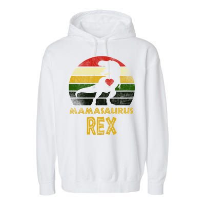 Mamasaurus Rex Garment-Dyed Fleece Hoodie