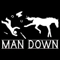 Man Down Horseshoer Funny Horse Apron