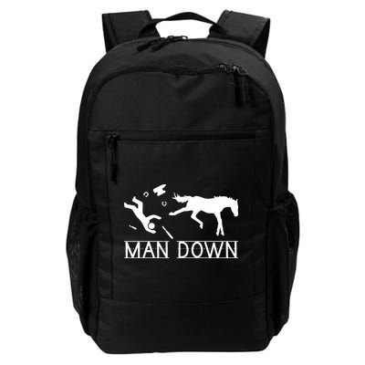Man Down Horseshoer Funny Horse Backpack