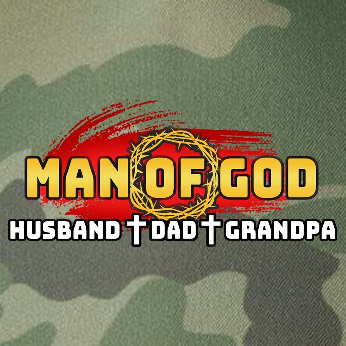 Man Of God Husband Dad Grandpa Legacy Tie Dye Trucker Hat