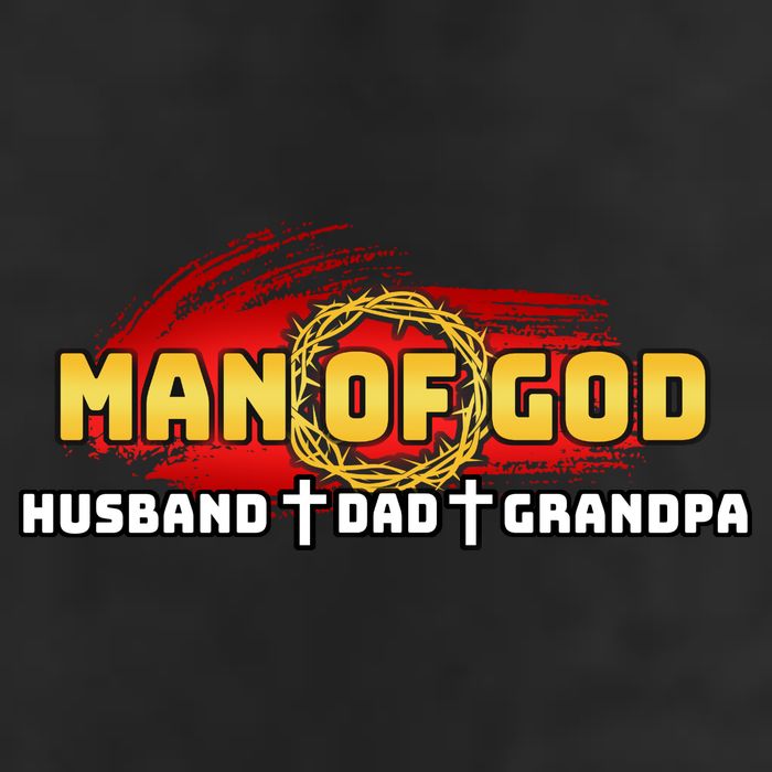 Man Of God Husband Dad Grandpa Adult Drive Performance Visor