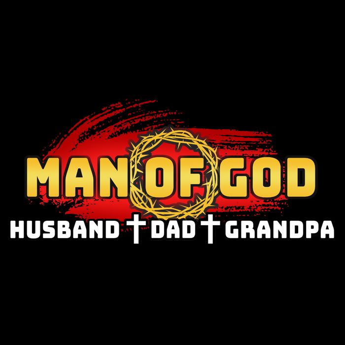 Man Of God Husband Dad Grandpa Sustainable Beanie