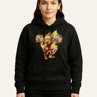 Man Squatting Hoodie