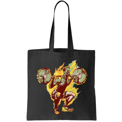 Man Squatting Bag