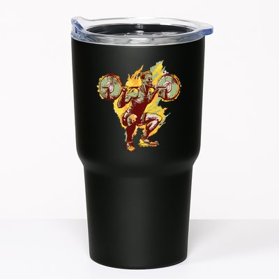 Man Squatting Tumbler