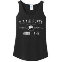 Minot Afb North Dakota Veteran Pride Ladies Essential Tank