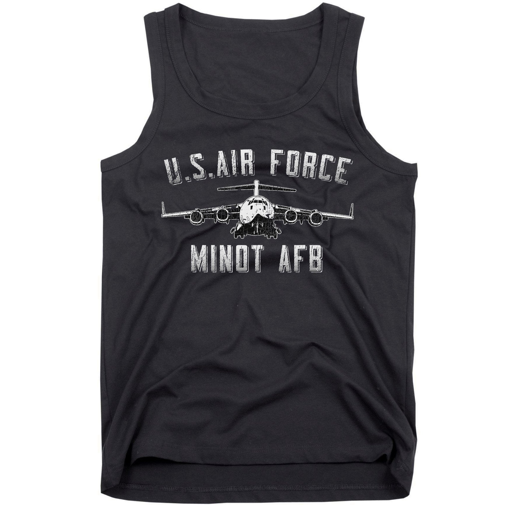 Minot Afb North Dakota Veteran Pride Tank Top